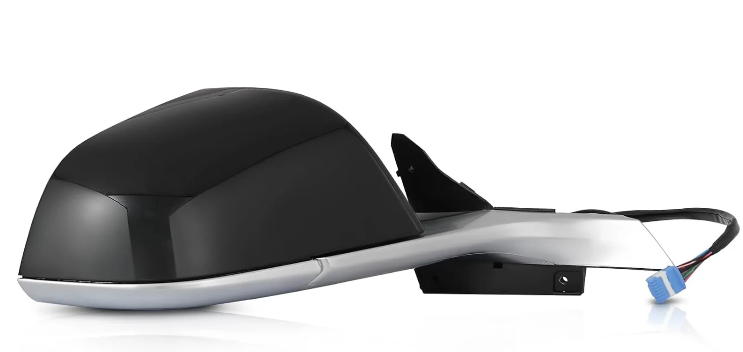 Tesla Model 3 Outside Mirror Assembly Right Side, Black, 2017-2020
