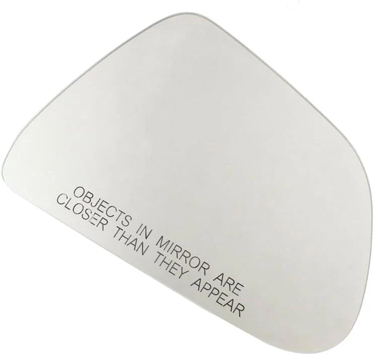Tesla Model 3 Outside Mirror Glass Assembly, Right, Heated, W/ Wording, 2017-2023