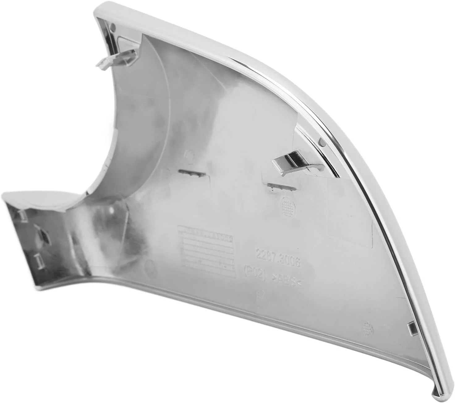 Tesla Model 3 Outside Mirror Lower Cover Cap, Silver Chrome, Right, 2017-2020 - Image 2