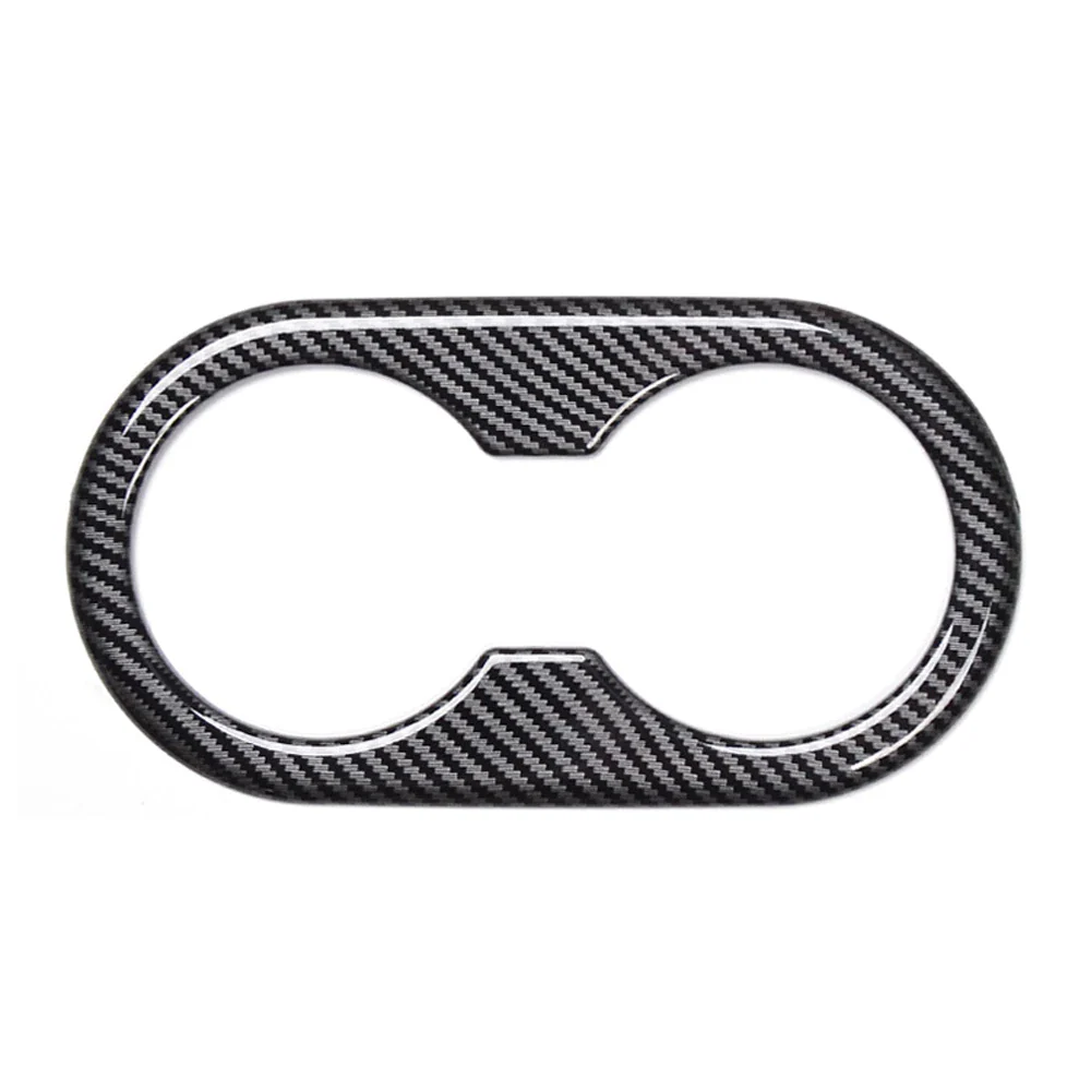 Tesla Model 3 Rear Cup Holder Carbon Fiber Trim Cover, 2017-2023 - Image 3