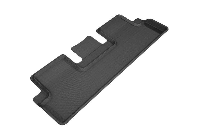 Tesla Model 3 Rear Floor Mat, 3D MAXpider Kagu 2nd Row Floor Mat, Black, 2018-2019
