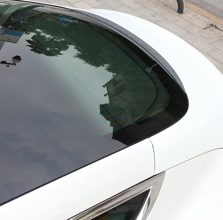 Tesla Model 3 Rear Window Water Blocking Spoiler, 2017-2023 - Image 2
