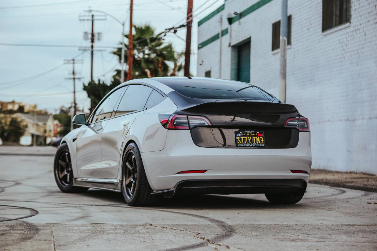 Tesla Model 3 Seibon Carbon Fiber Rear Diffuser, 2017-2020 - Image 2