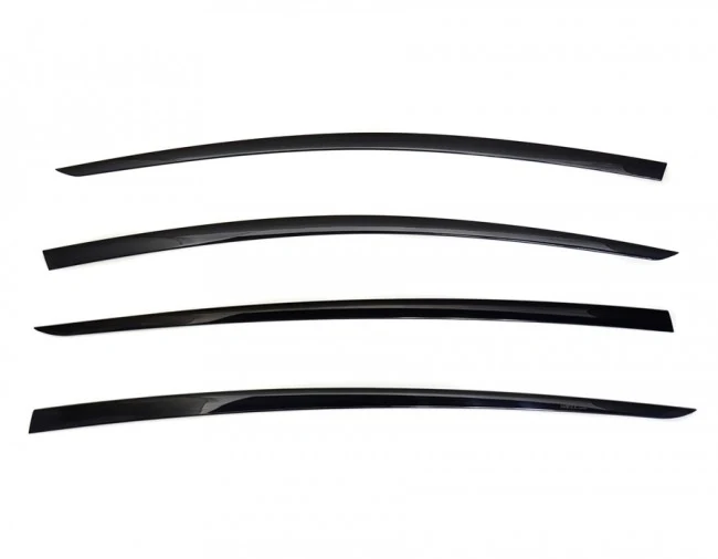Tesla Model 3 Side Window Deflectors, Smoke Tint, 2017-2025