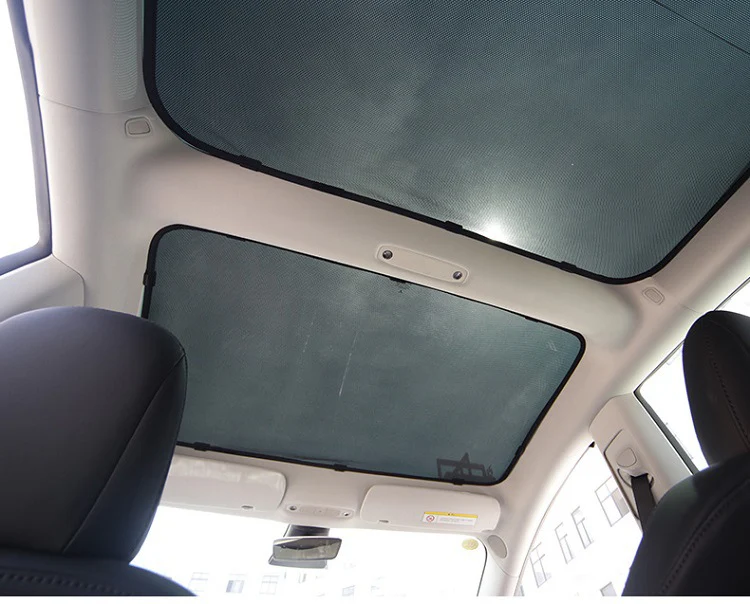 Tesla Model 3 Glass Sunroof Shades, Front & Rear, 2017-2023 - Image 4