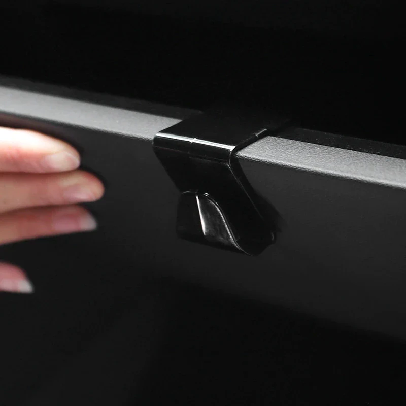 Tesla Model 3, Y ABS Co-Pilot Glove Box Storage Hooks, Multi-Purpose Storage Hangers, 2PCS - Image 2