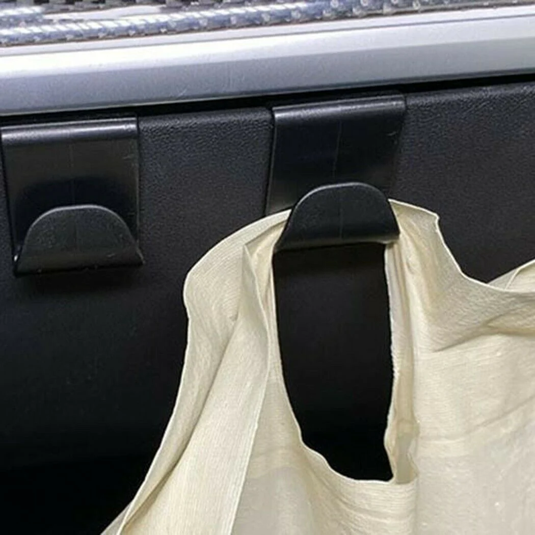 Tesla Model 3, Y ABS Co-Pilot Glove Box Storage Hooks, Multi-Purpose Storage Hangers, 2PCS - Image 7