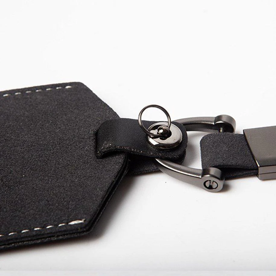 Tesla Model 3, Y, S, X, Cybertruck Alcantara Suede Key Card Holder - Image 2
