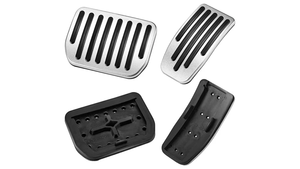 Tesla Model 3, Y, Aluminum Performance Pedal Pad Covers, 2017-2026 - Image 2