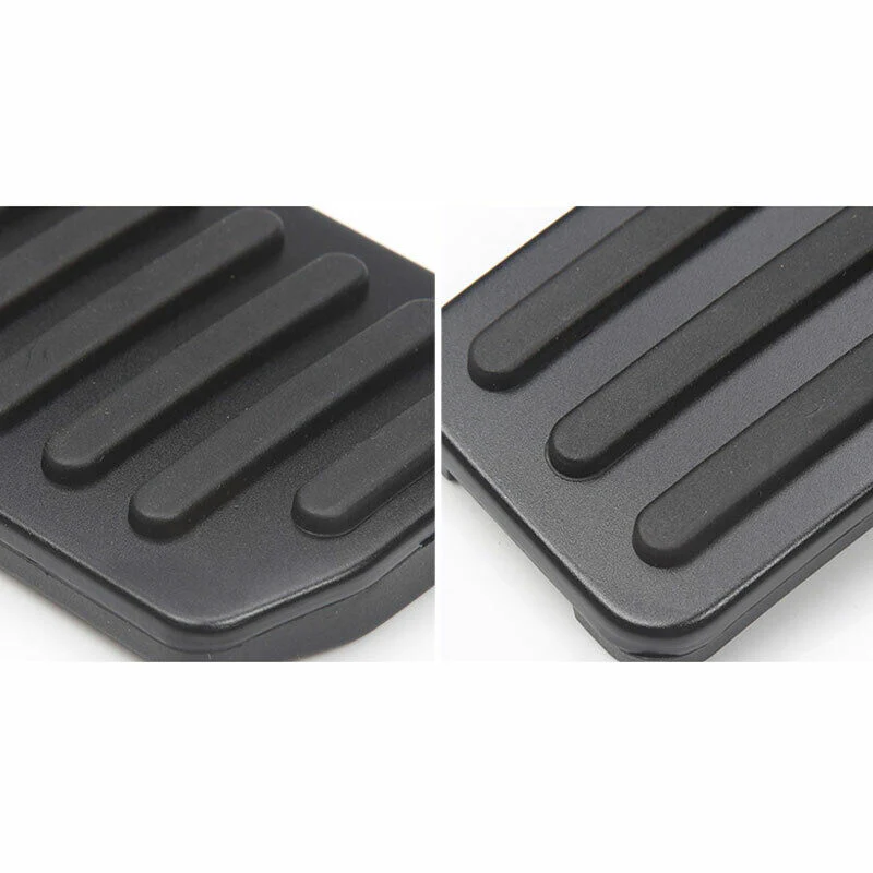 Tesla Model 3, Y, Aluminum Performance Pedal Pad Covers, Black, 2017-2025 - Image 3