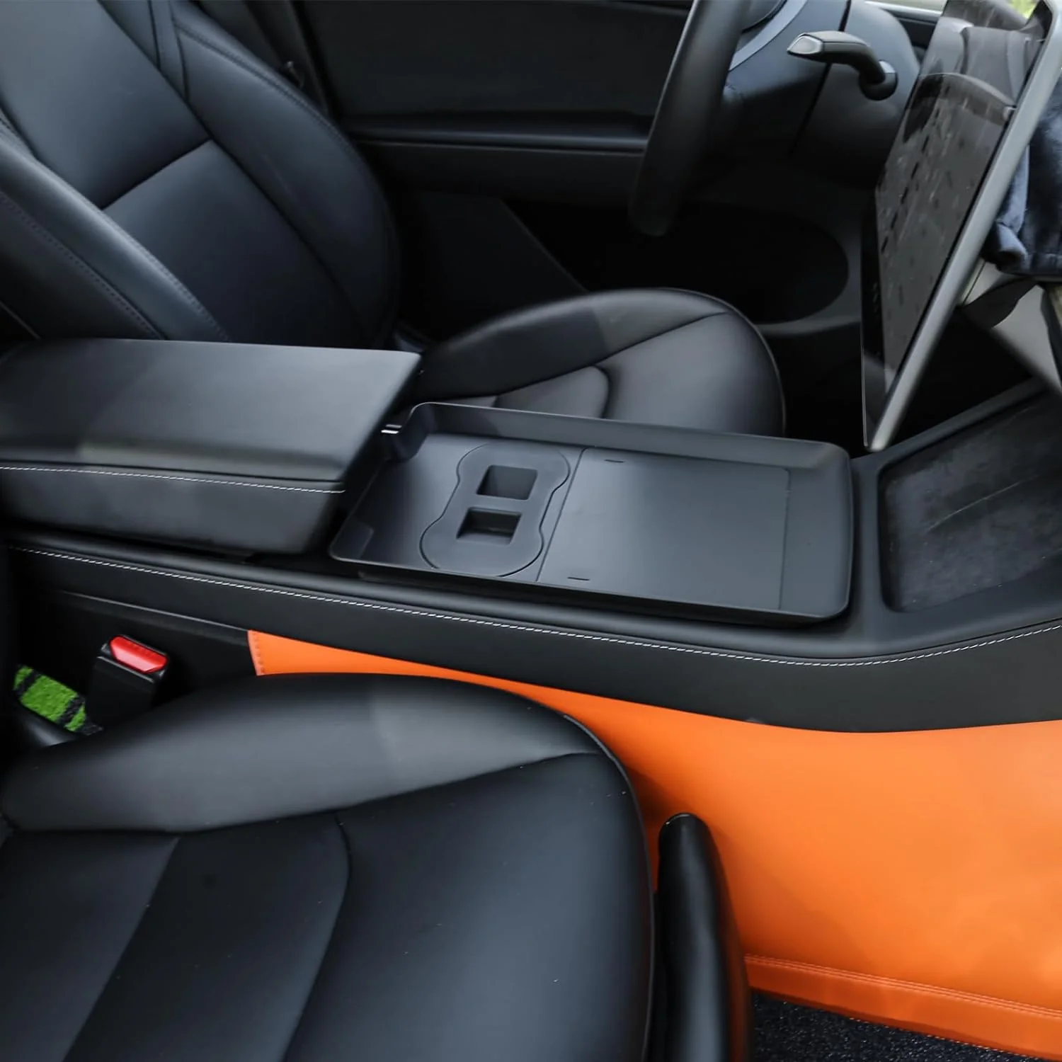 Tesla Model 3, Y Center Console Desk, Food Tray, Black - Image 7