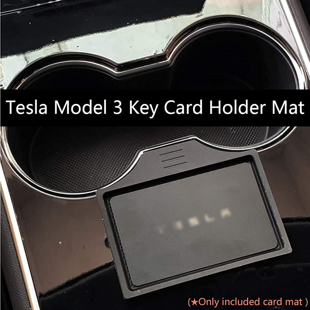 Tesla Model 3, Y, Center Console Key Card Holder, Silicone - Image 2