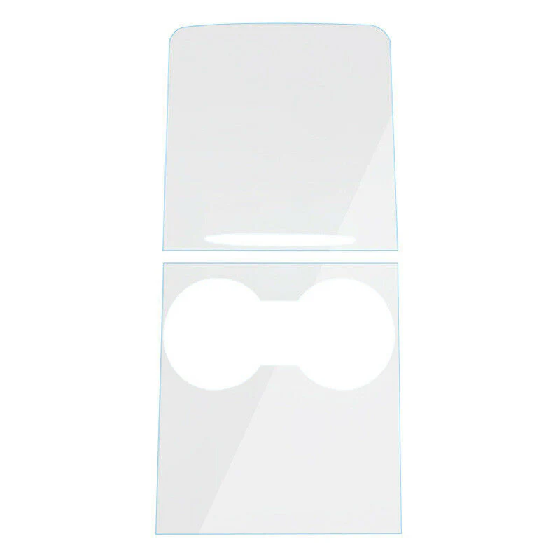 Tesla Model 3, Y Center Console Vinyl Wrap, Clear Transparent, 2021-2024