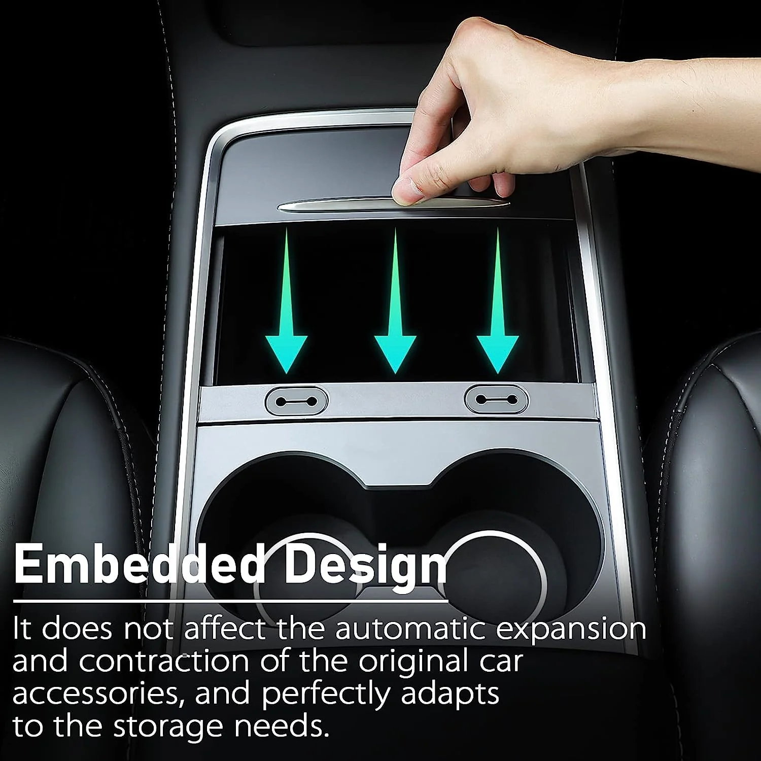 Tesla Model 3, Y Charging Cable Holder Organizer for Center Console, 2021-2024 - Image 4