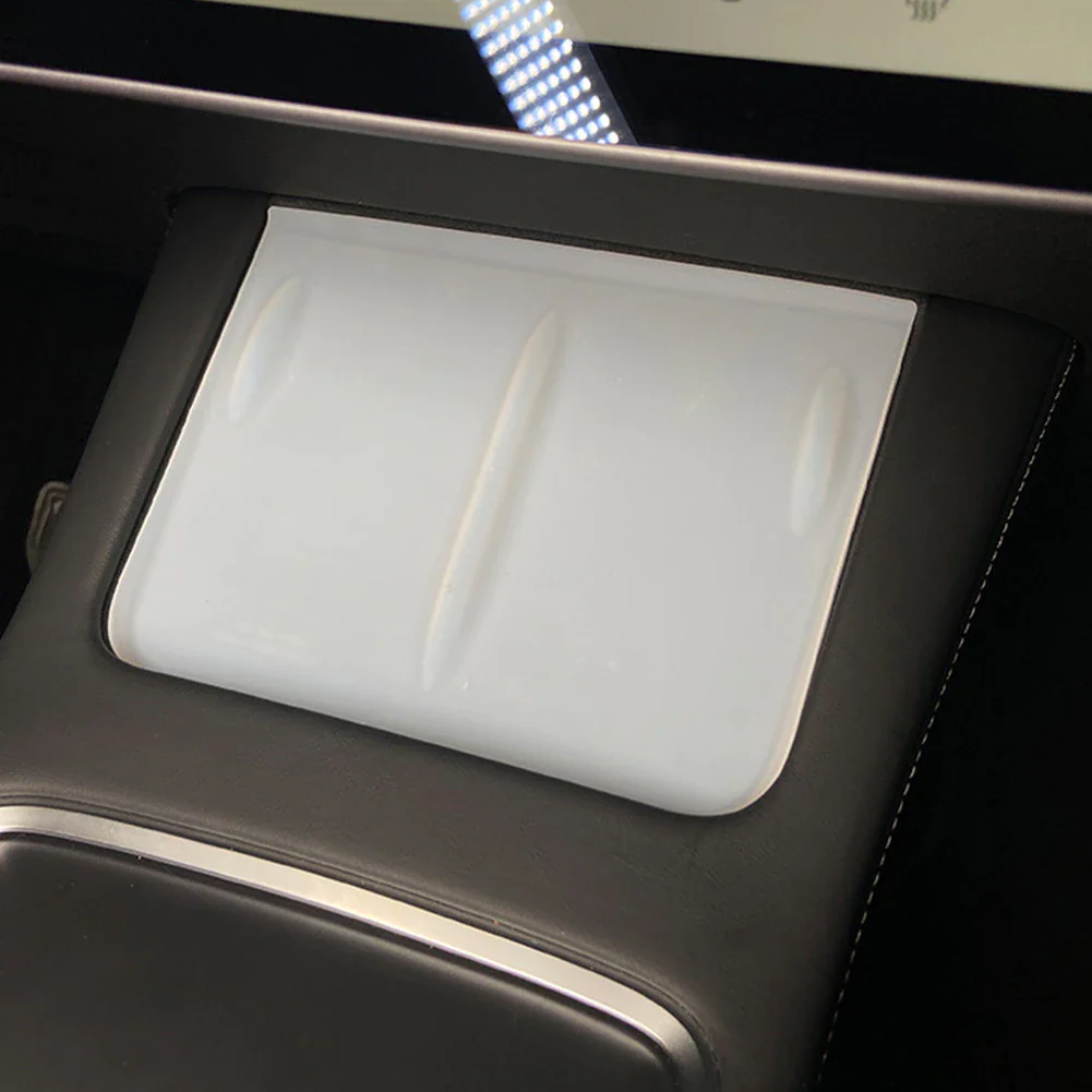 Tesla Model 3, Y, Charging Dock Silicone Rubber Liner, Anti-skid, Non-Slip, Black, Gray or White - Image 4