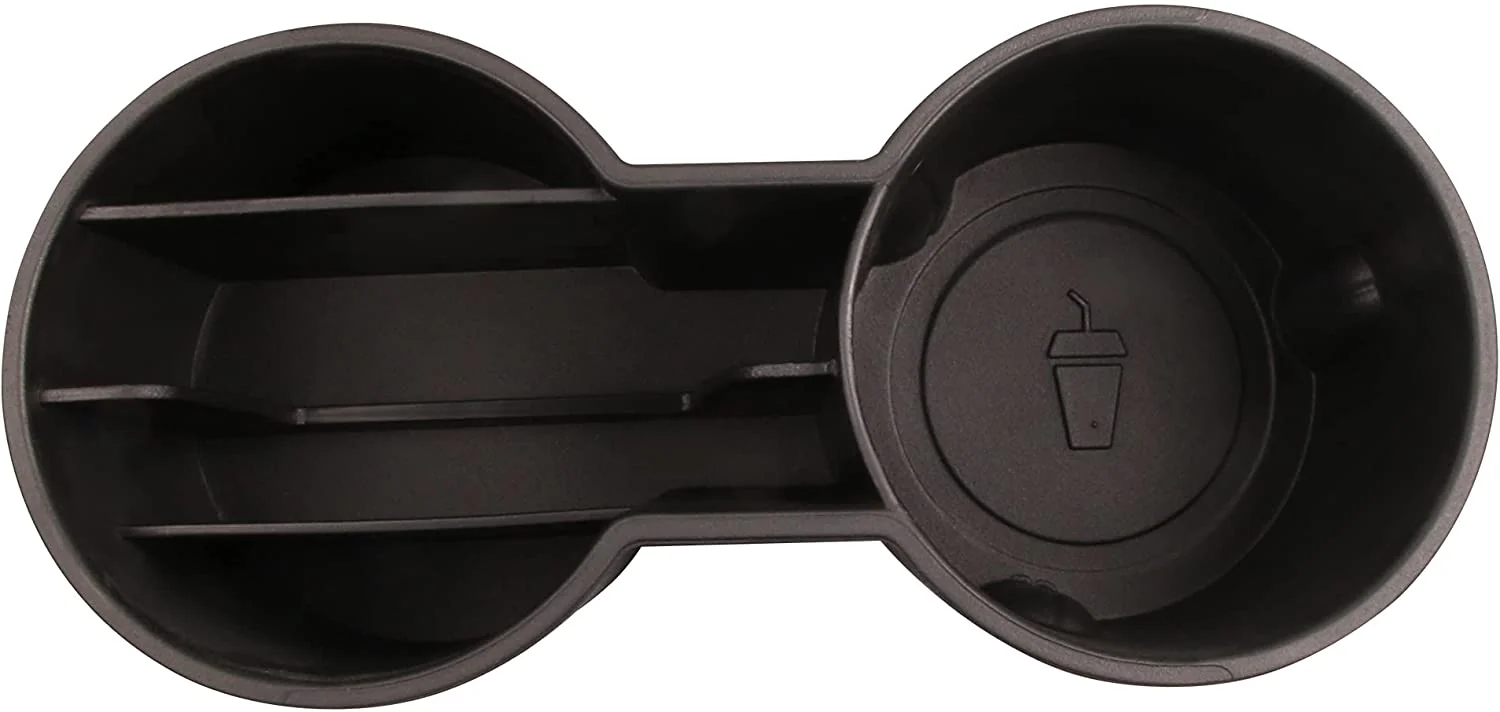Tesla Model 3, Y, Cup Holder Insert W/ Storage, Cell Phone Holder - Image 3