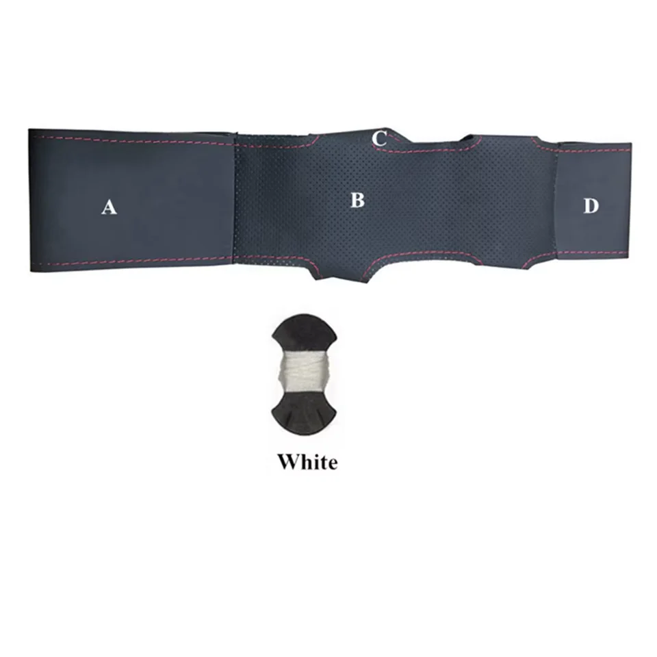 Tesla Model 3, Y Custom Microfiber Leather Steering Wheel Cover - Image 9