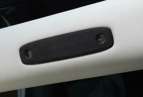 Tesla Model 3, Y Dome Reading Lamp Panel Cover Trim, Deep Gray Alcantara Suede - Image 4