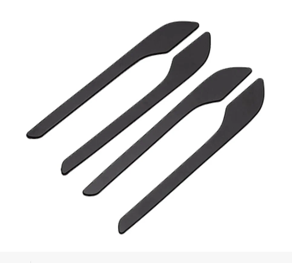 Tesla Model 3, Y, Door Handle Covers, ABS, Matte Black, Black Out Kit