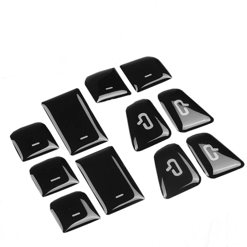 Tesla Model 3, Y Door Open Window Switch Stickers, 2021-2024