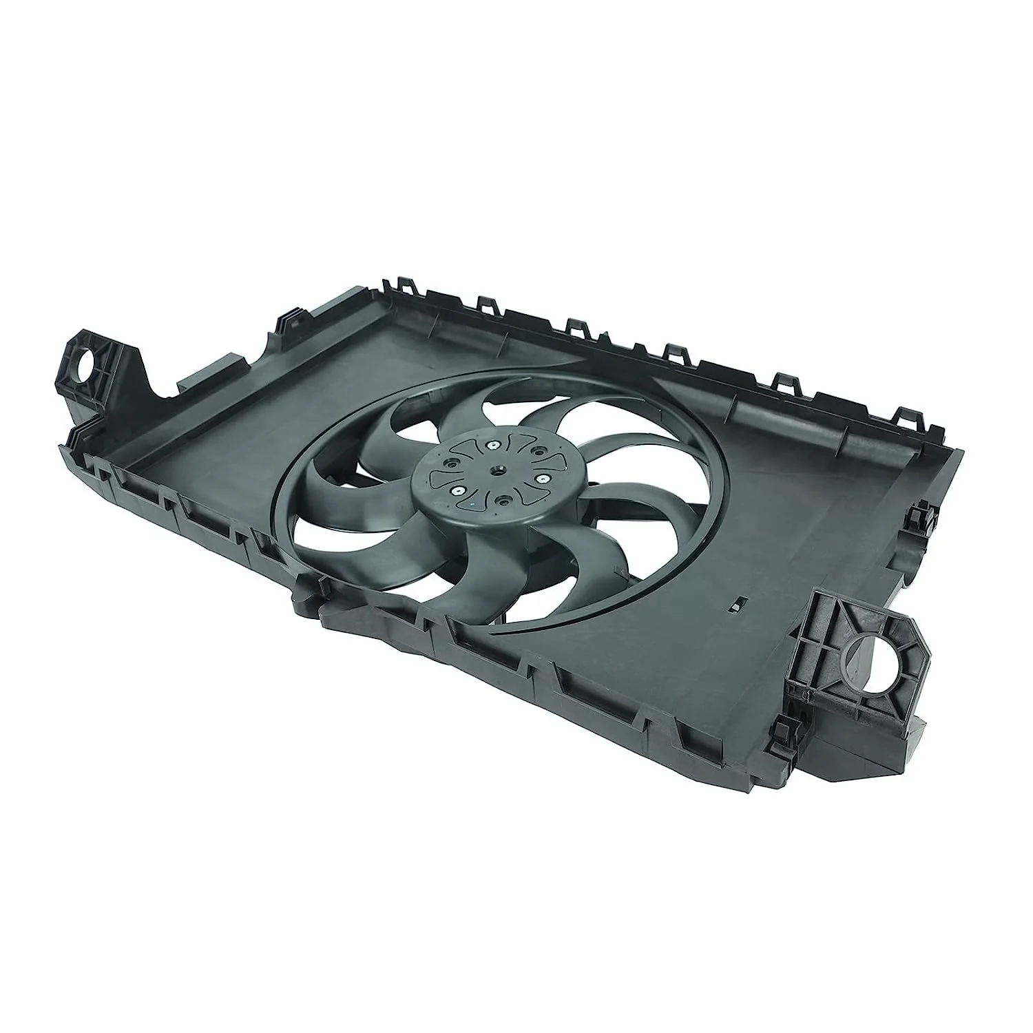 Tesla Model 3, Y Engine Radiator Cooling Fan Assembly, 2021-2025 - Image 2