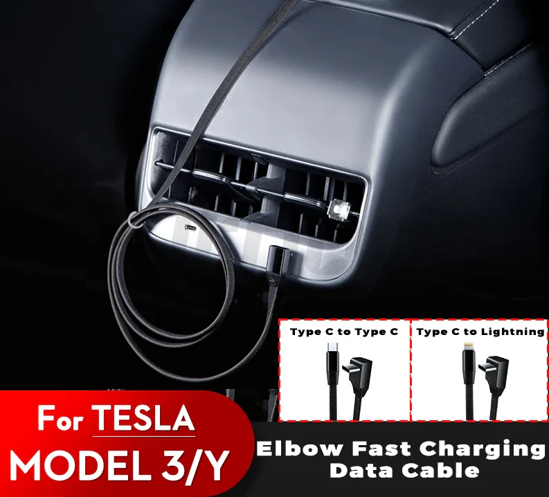 Tesla Model 3, Y Fast Charging Charger Data Cable, 2021-2025