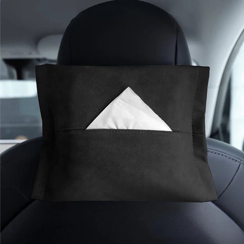 Tesla Model 3, Y Hanging Hidden Tissue Box Holder, Behind Center Screen - Image 4