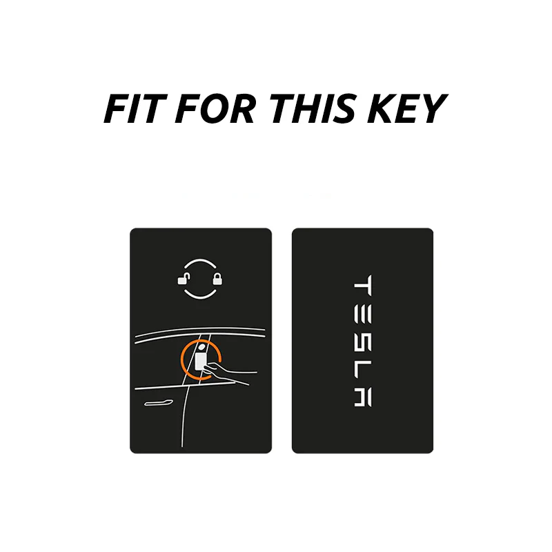 Tesla Model 3, Y, S, X, Cybertruck, Rivian Key Card Soft Protector Case - Image 2