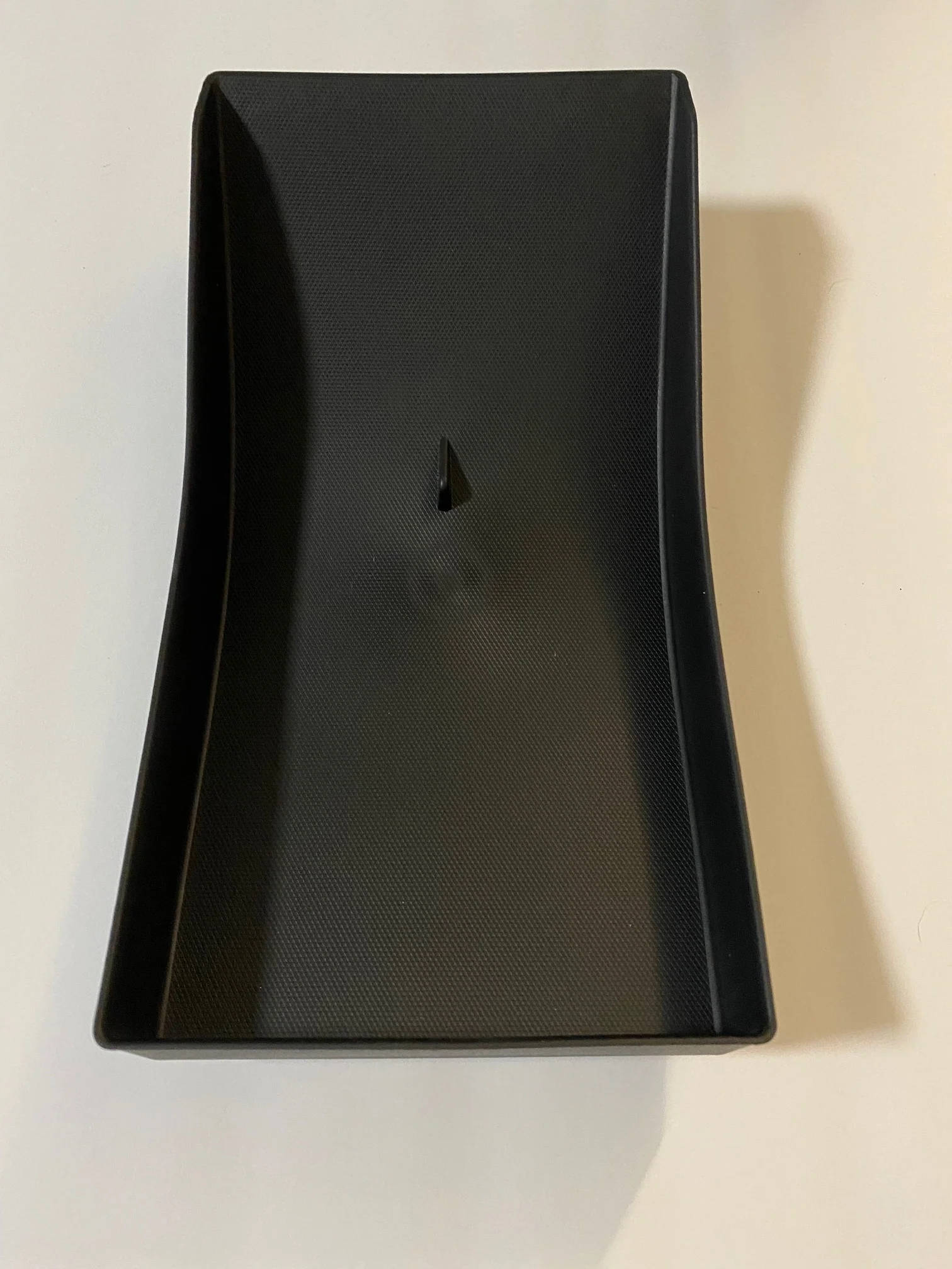 Tesla Model 3, Y Lower Rear Armrest Console Tray Organizer, Black, 2021-2024