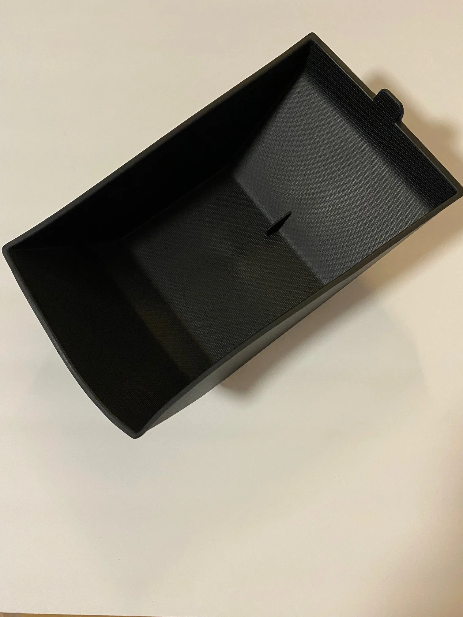Tesla Model 3, Y Lower Front Armrest Console Tray Organizer, Black, 2021-2024 - Image 2