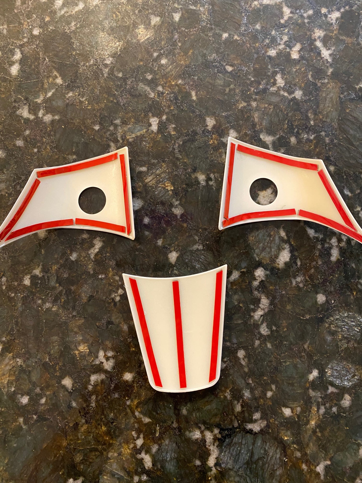 Tesla Model 3, Y, Pearl White Steering Wheel Trim - Image 4