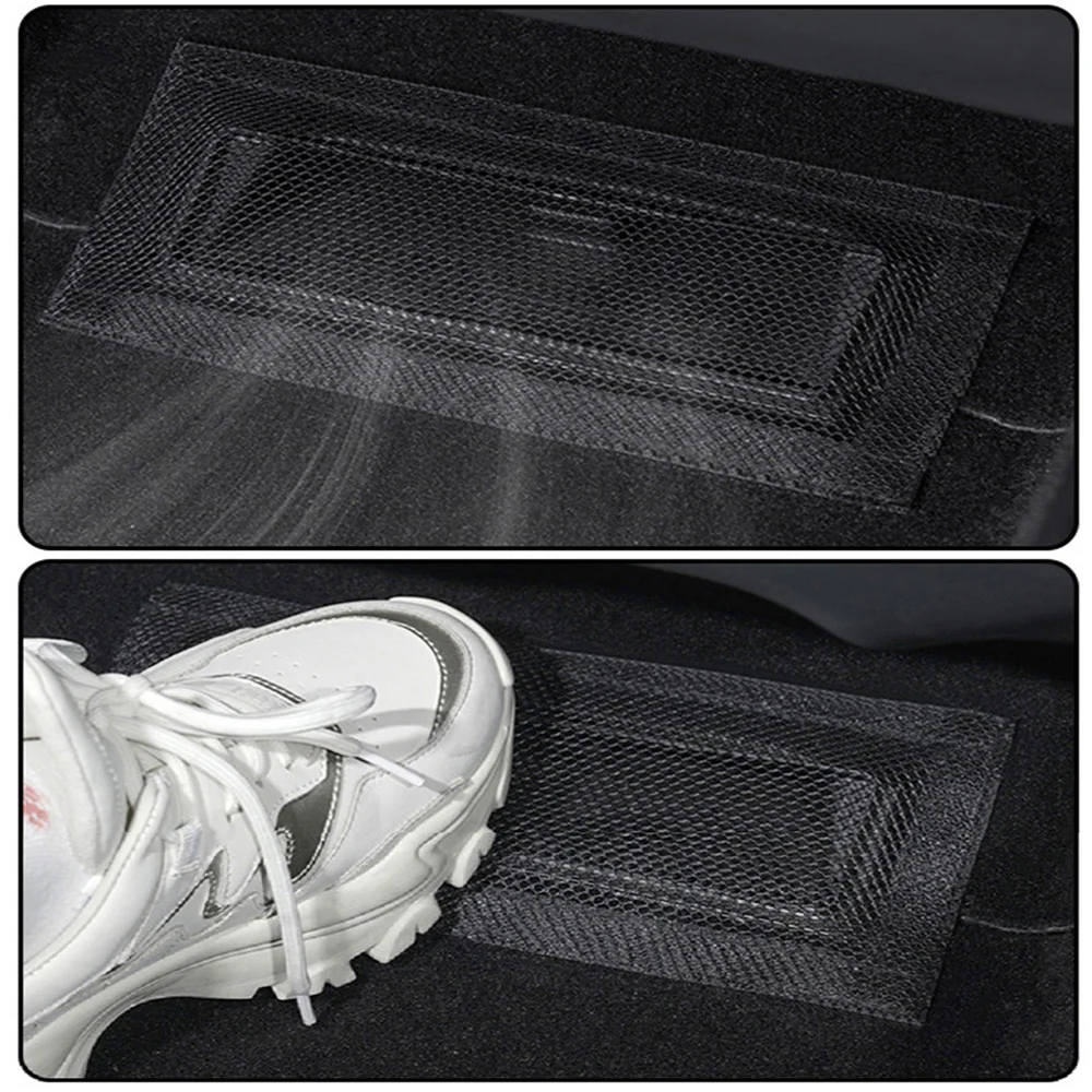 Tesla Model 3, Y Rear Under Seat Air Vent Covers, Screen Mesh, Pair, 2017-2026 - Image 4