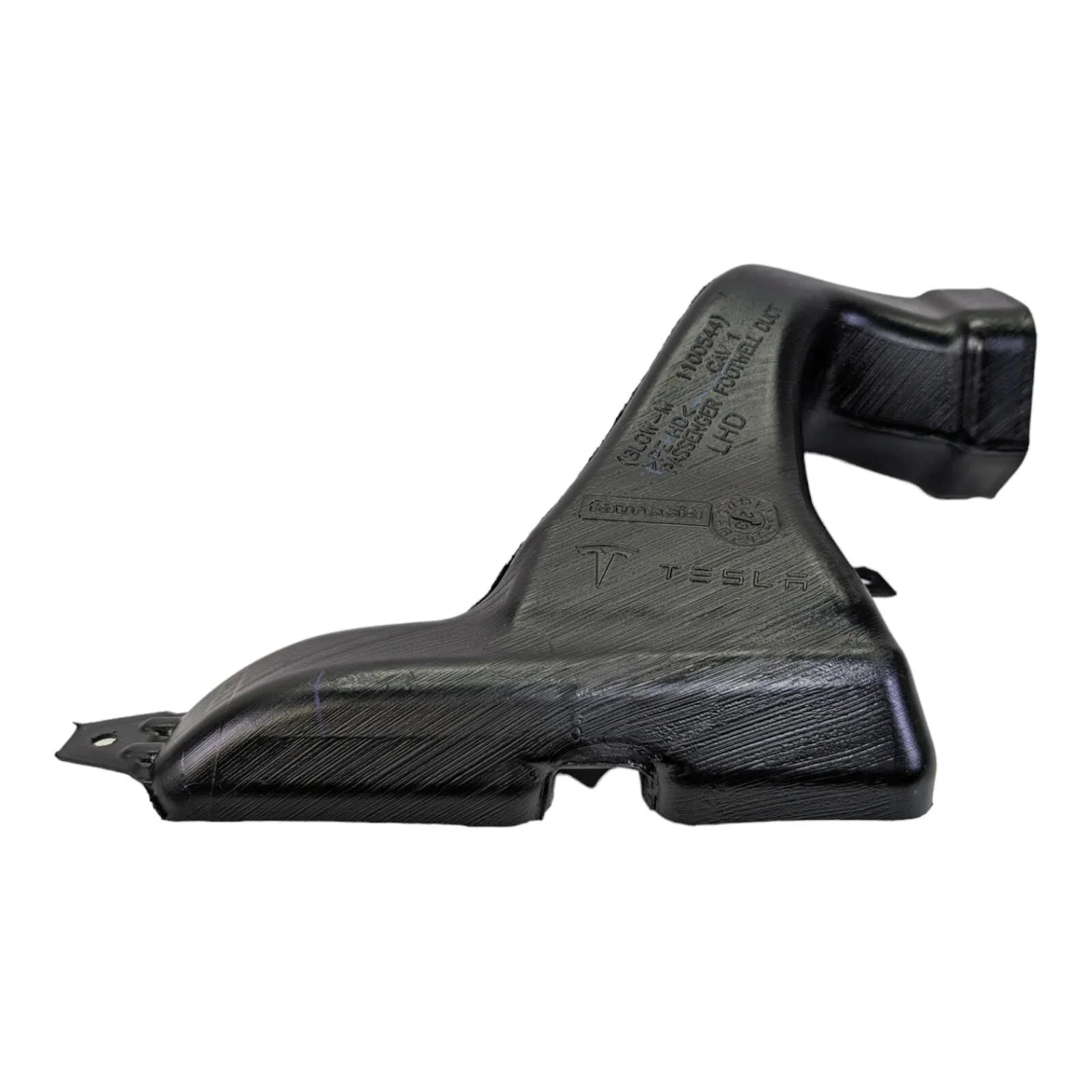 Tesla Model 3, Y Right Passenger Footwell Air Duct, USED Original