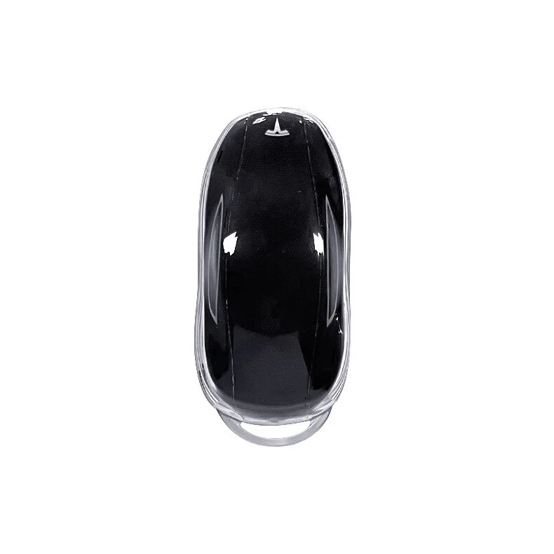 Tesla Model 3, Y, S Soft TPU Key Fob Case Cover, Clear - Image 2