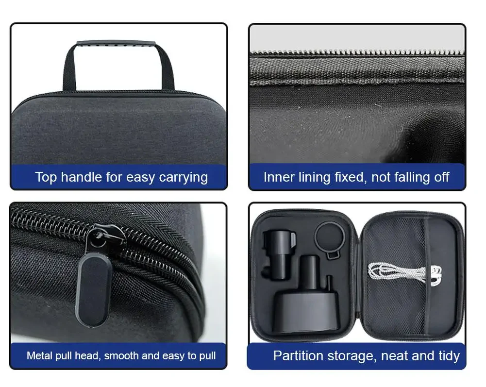 Tesla Model 3, Y, S, X, Cybertruck CCS1, J1772 Charger Adapter Storage Bag Carry Case - Image 3