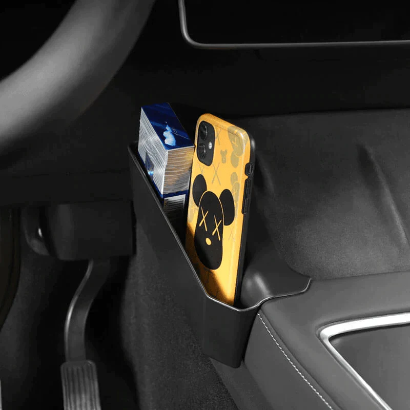 Tesla Model 3, Y Side Console Storage Box, Driver's Side, 2021-2024