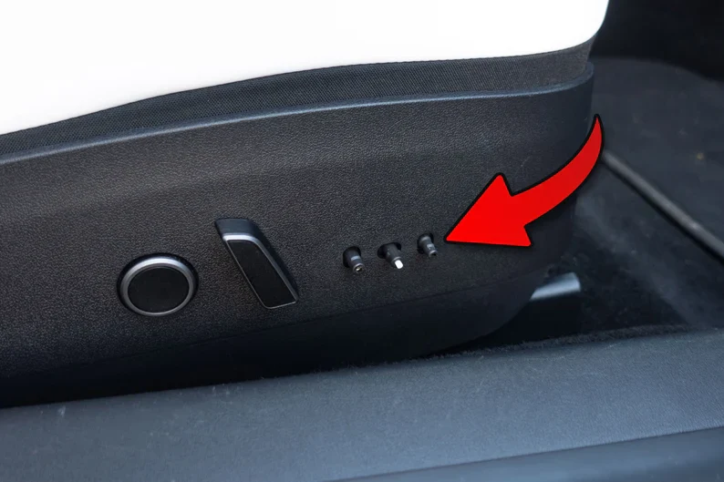 Tesla Model 3, Y, S, X Side Seat Adjustment Position Button, 2017-2026 - Image 3