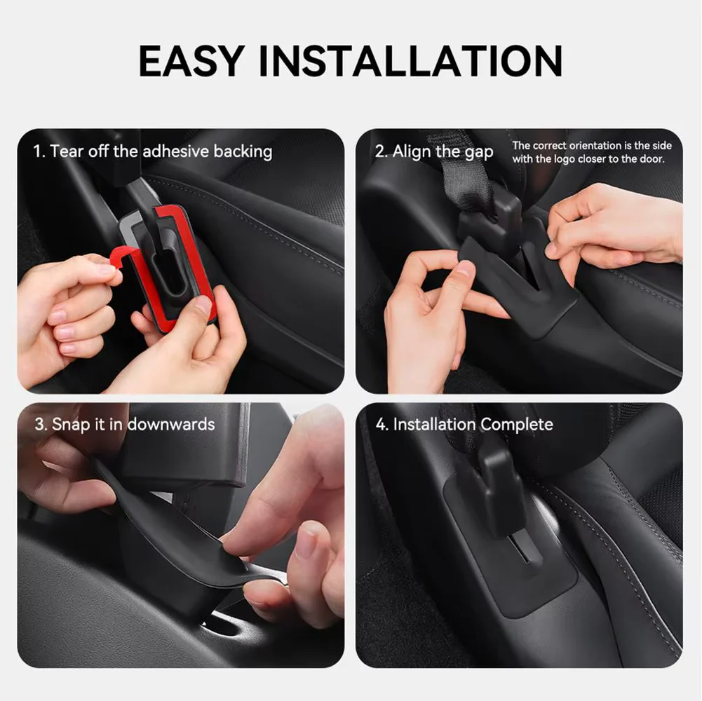 Tesla Model 3, Y Silicone Side Seat Gap Fillers, 2017-2026 - Image 4