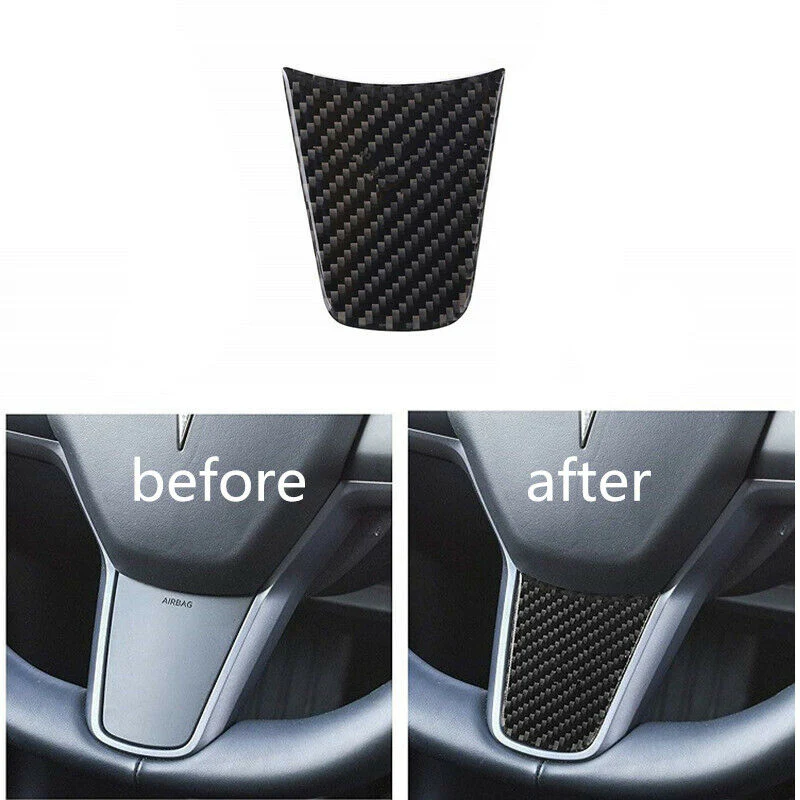 Tesla Model 3, Y, Steering Wheel Lower Decal Sticker, Many Colors - Image 4