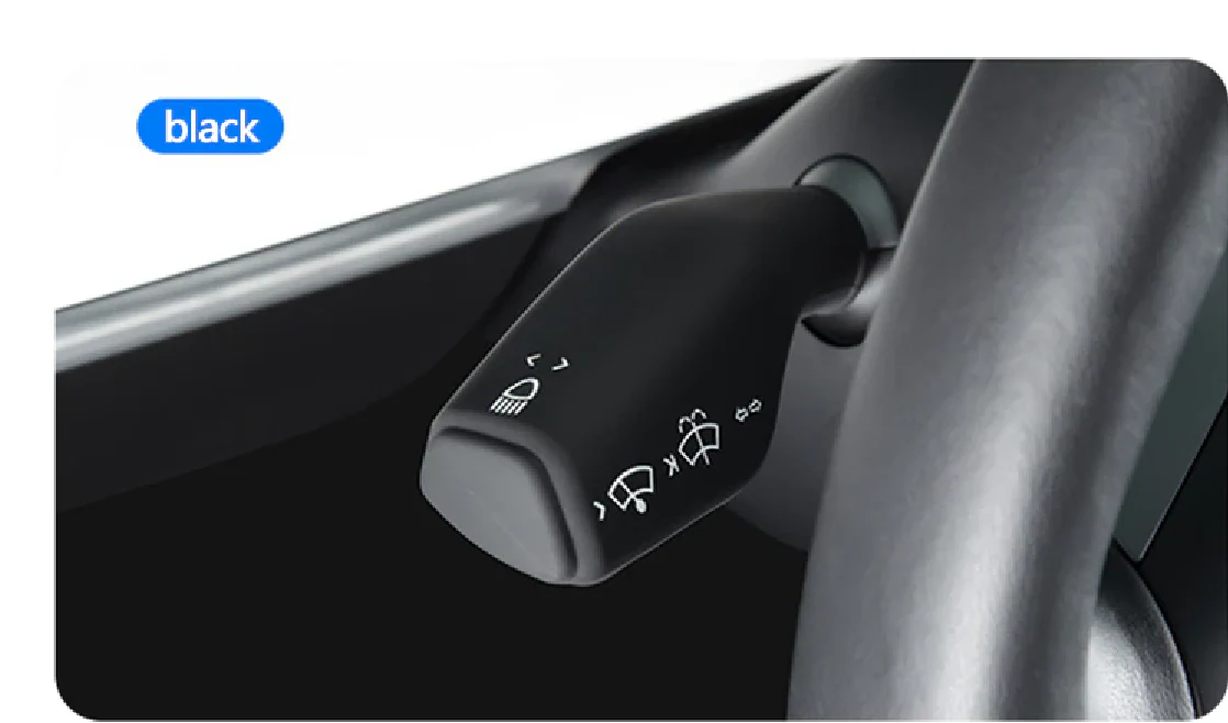 Tesla Model 3, Y Steering Wheel Paddle Shift Lever, Turn Signal Covers, Silicone - Image 6