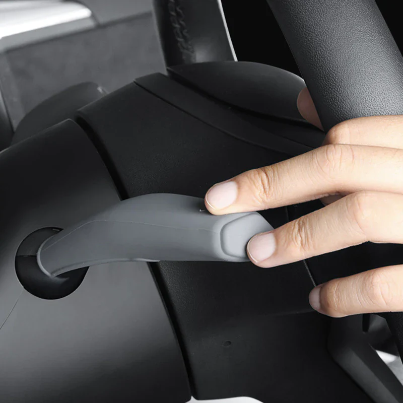 Tesla Model 3, Y Steering Wheel Paddle Shift Lever, Turn Signal Covers, Silicone - Image 7