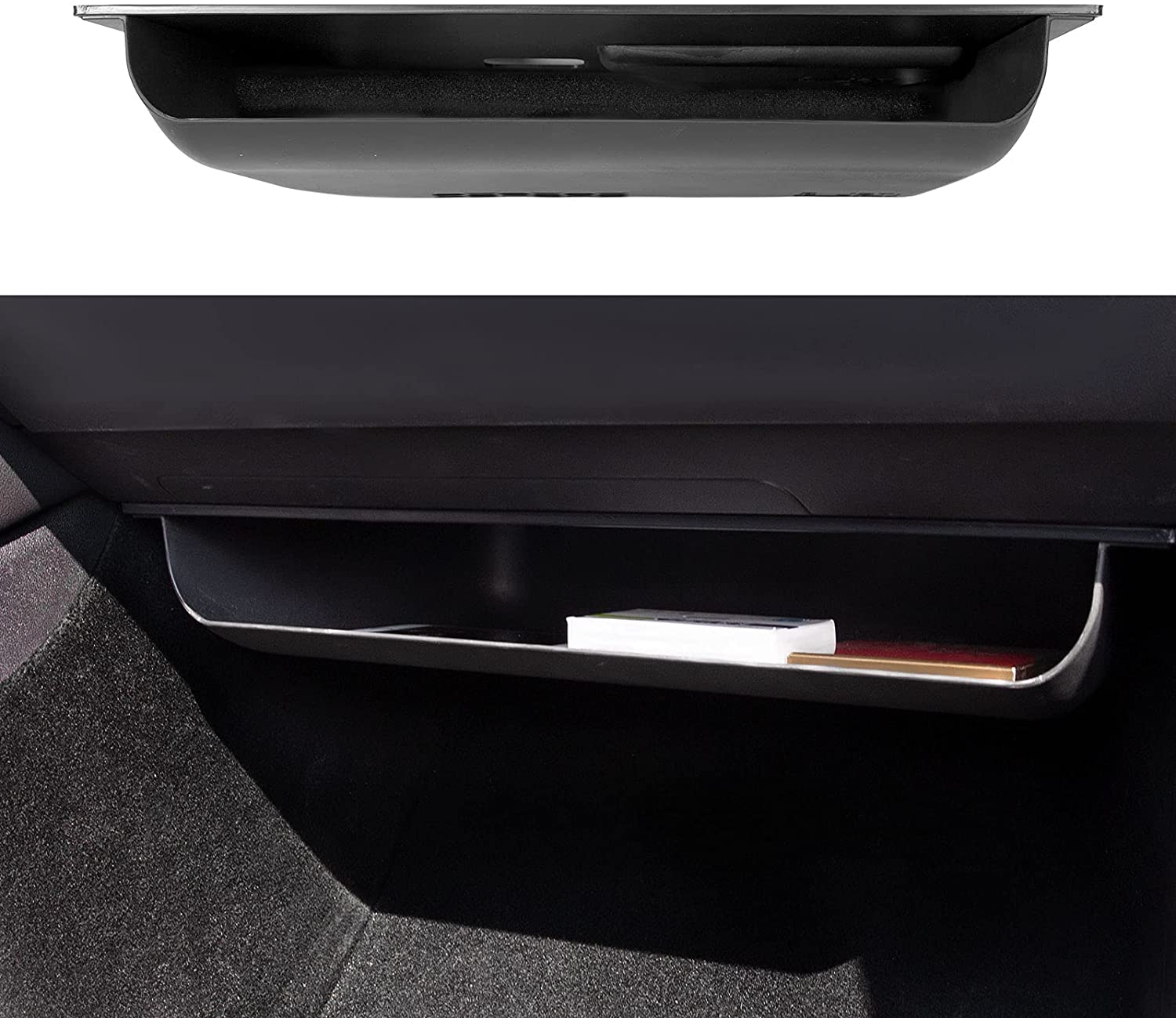 Tesla Model 3, Y Under Glove Box Storage Tray