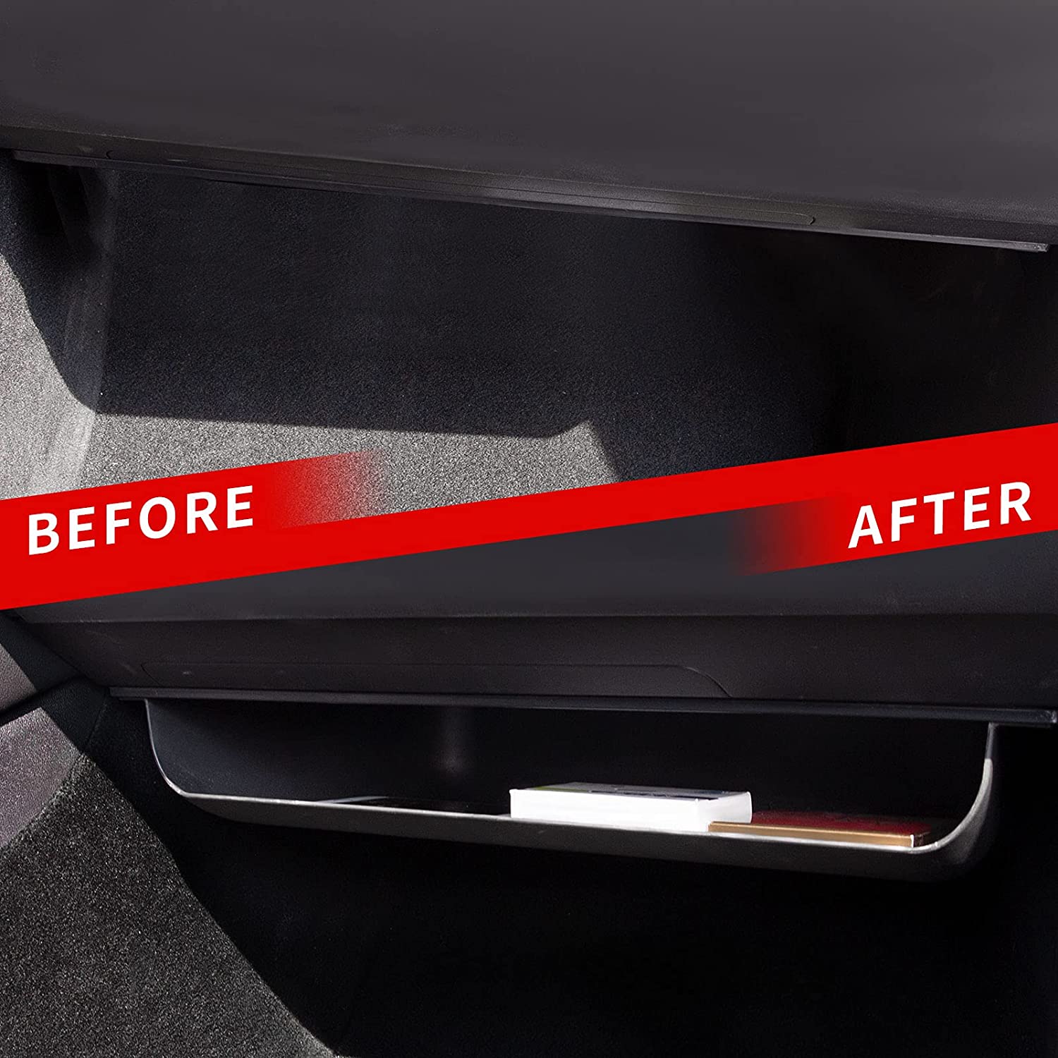 Tesla Model 3, Y Under Glove Box Storage Tray - Image 2