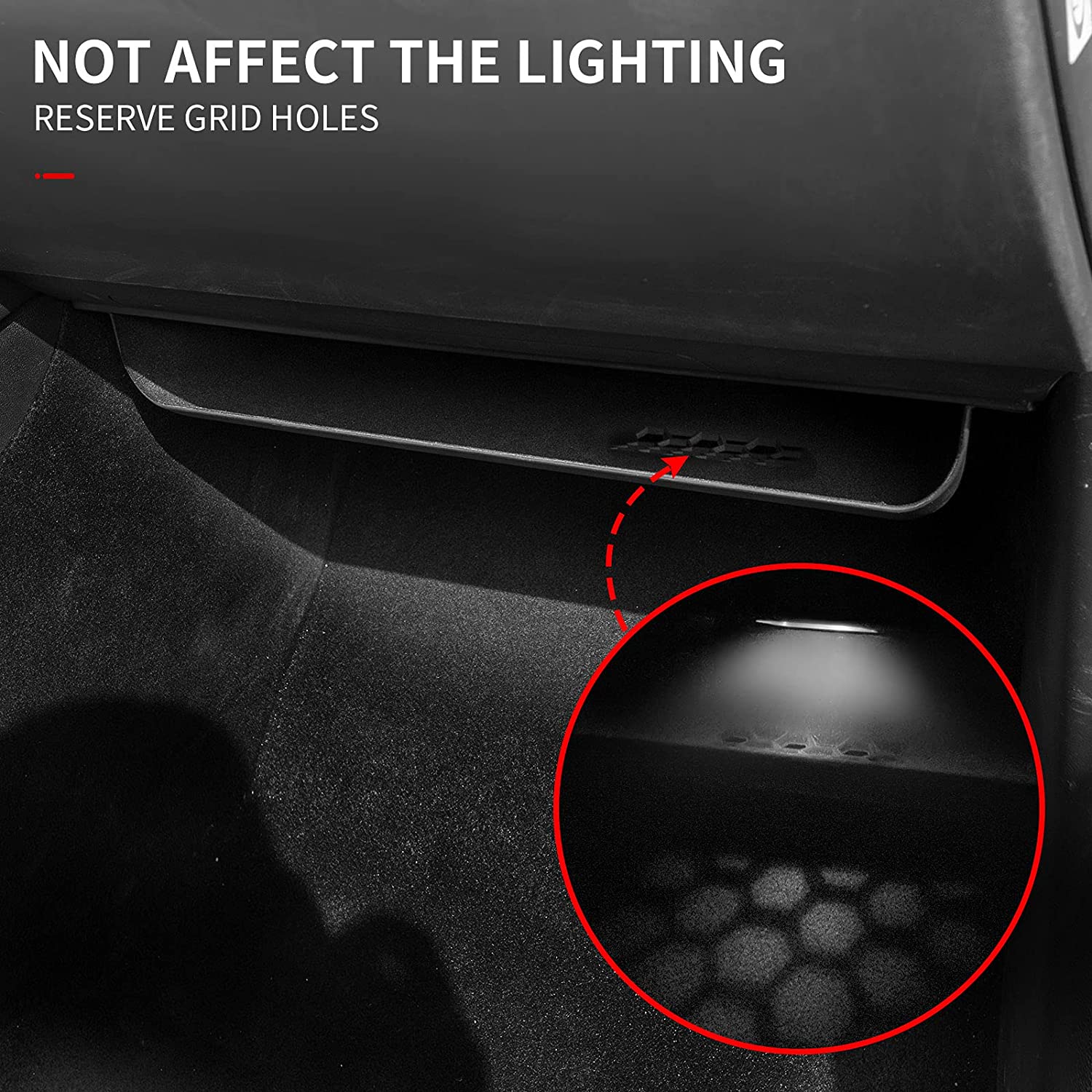 Tesla Model 3, Y Under Glove Box Storage Tray - Image 3