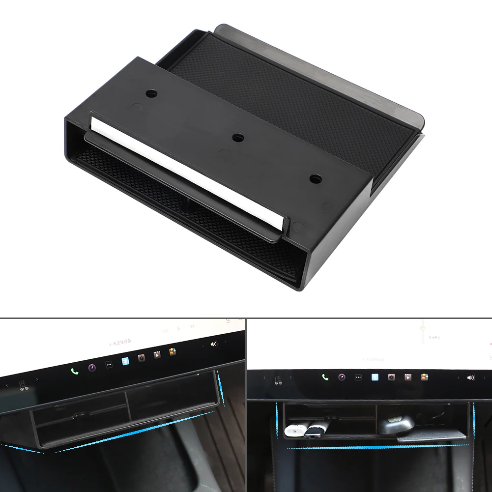Tesla Model 3, Y Under Screen Storage Box Tray, 2017-2024