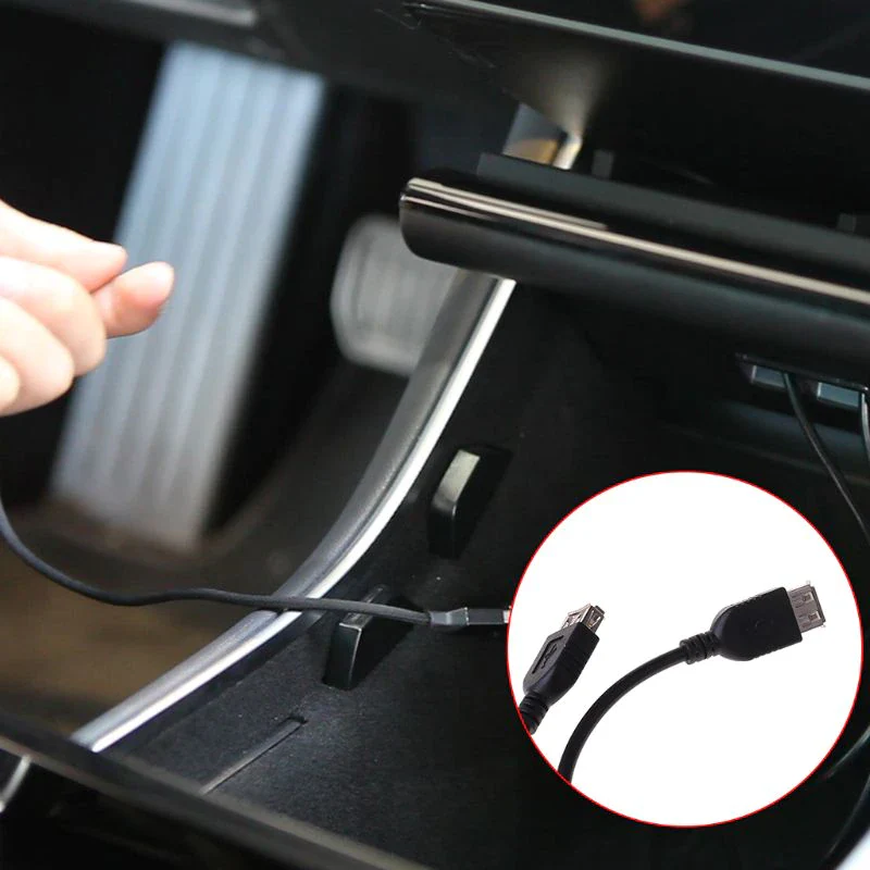 Tesla Model 3, Y USB Splitter Cable 2 Port Data Transmission Charging Hub - Image 5