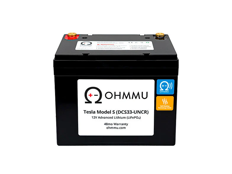 Tesla Model S 12 Volt Lithium Battery with HEPA Cabin Under Hood Filter, 2012-2021 - Image 2