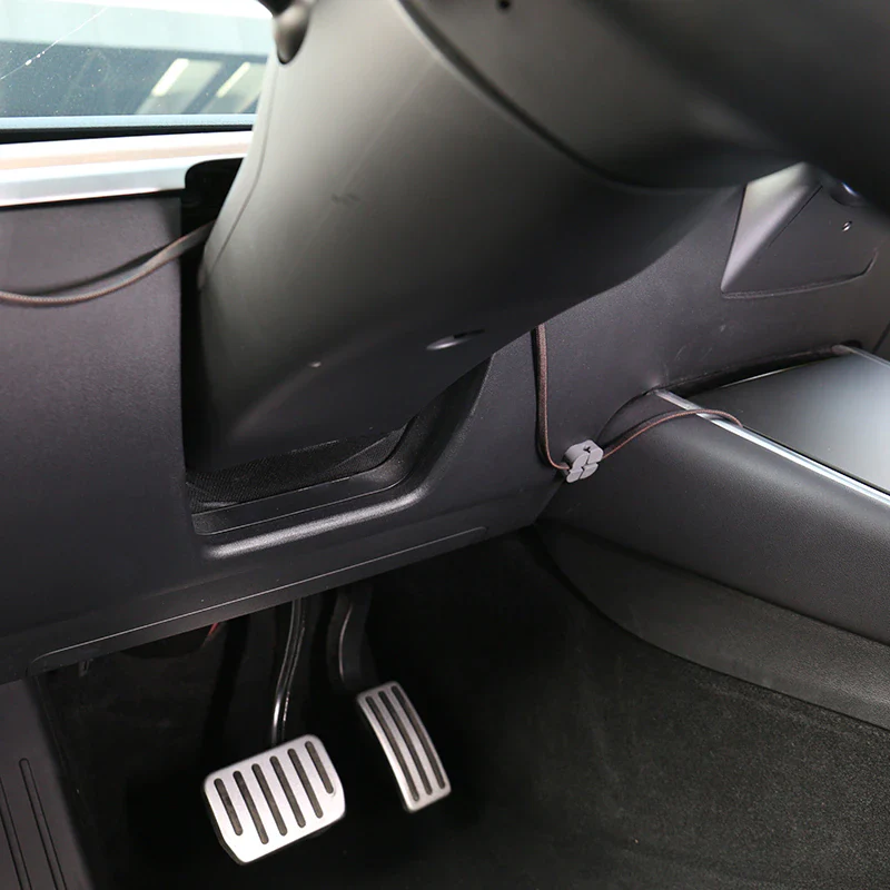 Tesla Model S, 3, X, Y, Phone Cord Cable Organizer Clamp Set, 4-Piece Set - Image 6