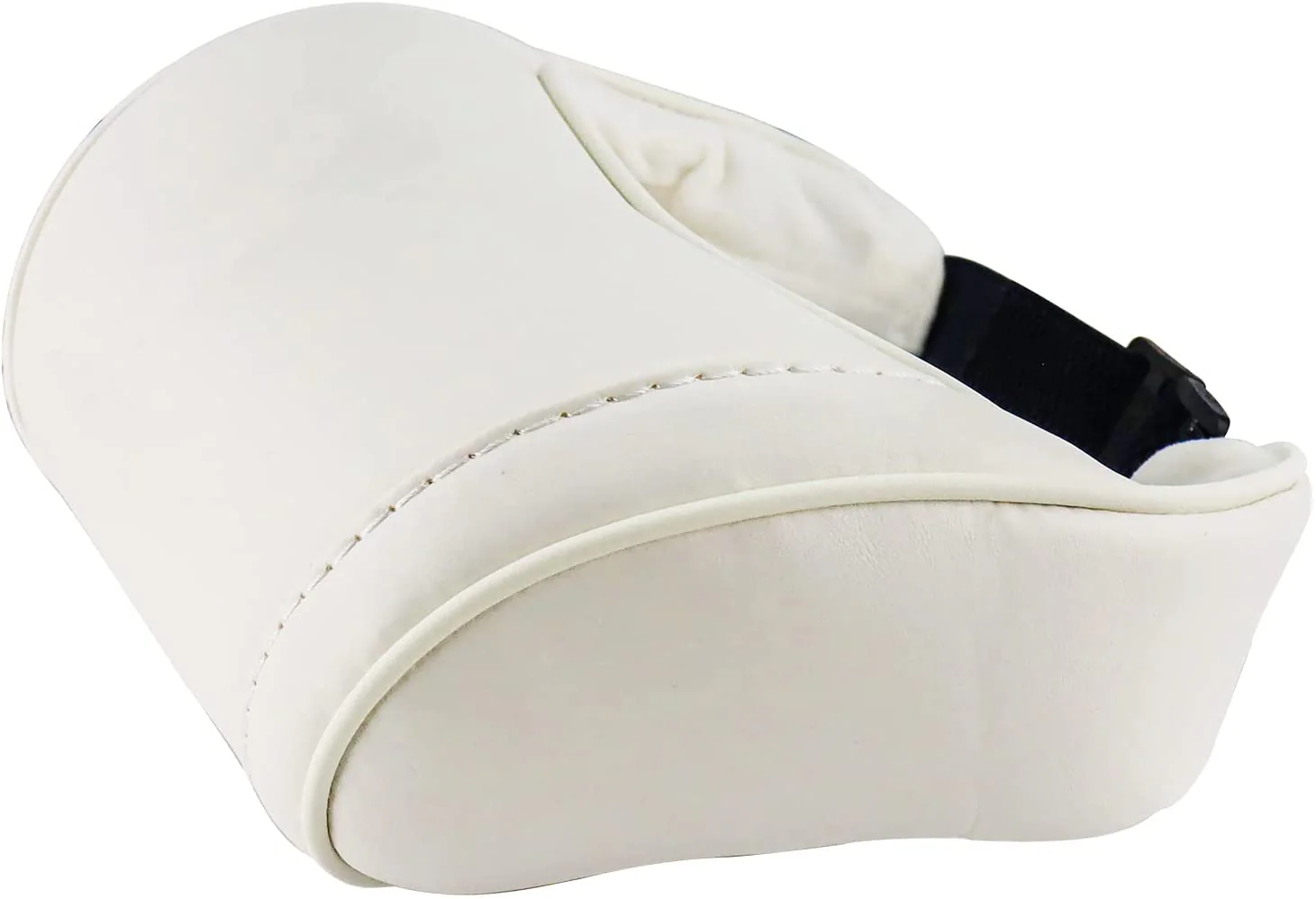 Tesla Model S, 3, X, Y Headrest Neck Pillow, Adjustable, White - Image 2