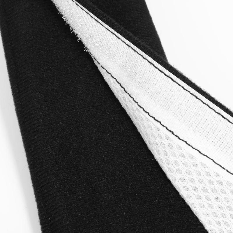 Tesla Model S, 3, X, Y Seatbelt Cover Pads, Black - Image 3